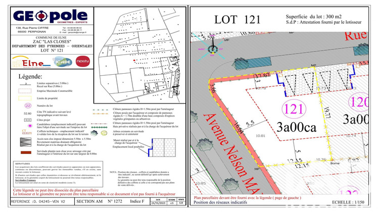 Ma-Cabane - Vente Terrain Elne, 300 m²
