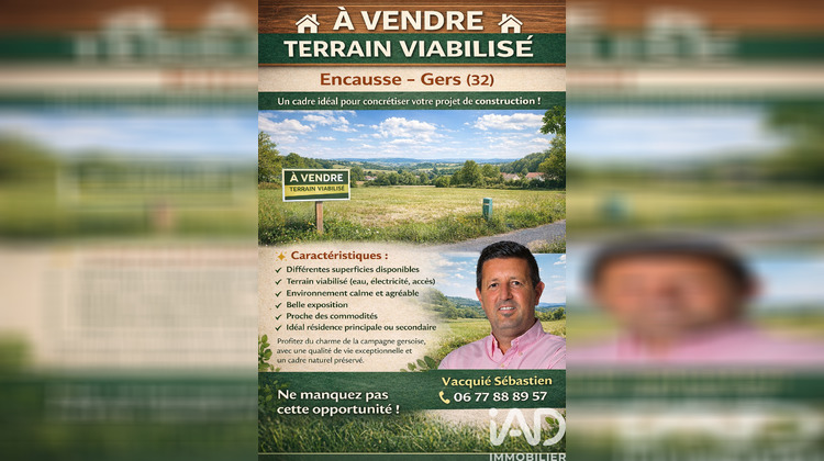 Ma-Cabane - Vente Terrain Encausse, 850 m²