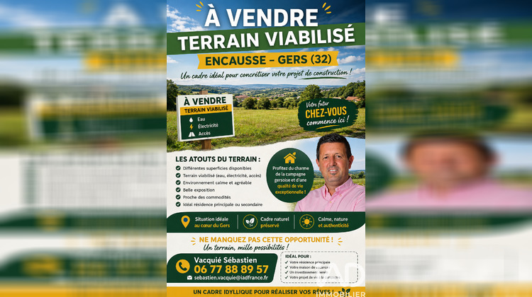 Ma-Cabane - Vente Terrain Encausse, 1000 m²