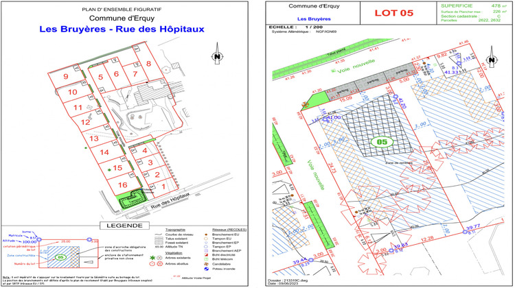 Ma-Cabane - Vente Terrain Erquy, 478 m²