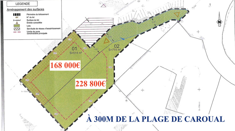 Ma-Cabane - Vente Terrain Erquy, 514 m²