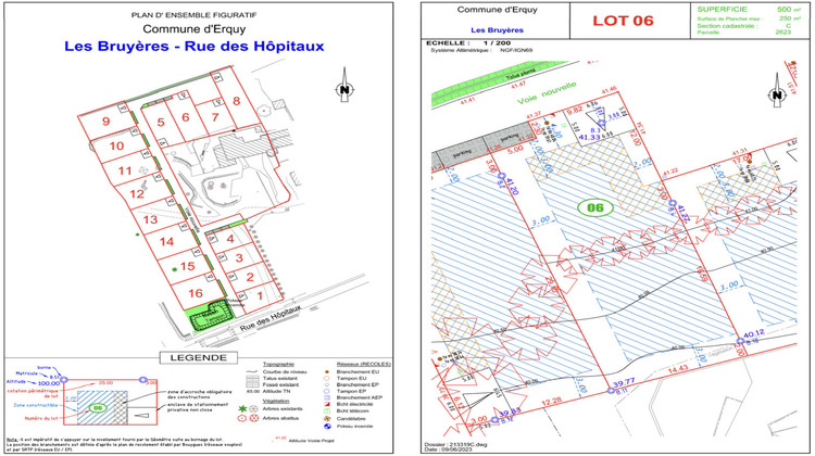 Ma-Cabane - Vente Terrain Erquy, 500 m²