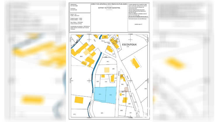 Ma-Cabane - Vente Terrain Escoutoux, 1840 m²