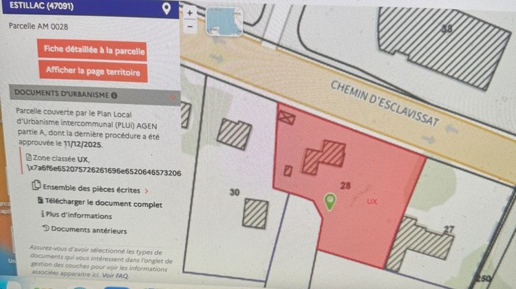 Ma-Cabane - Vente Terrain ESTILLAC, 2655 m²