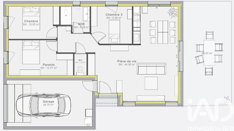 Ma-Cabane - Vente Terrain Estivareilles, 1068 m²