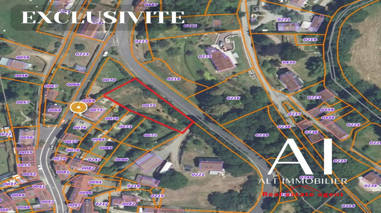 Ma-Cabane - Vente Terrain Falaise, 1063 m²