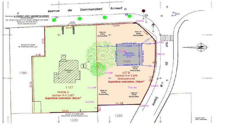 Ma-Cabane - Vente Terrain FAREMOUTIERS, 796 m²