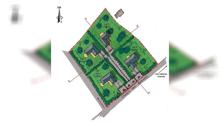 Ma-Cabane - Vente Terrain Fatouville-Grestain, 672 m²