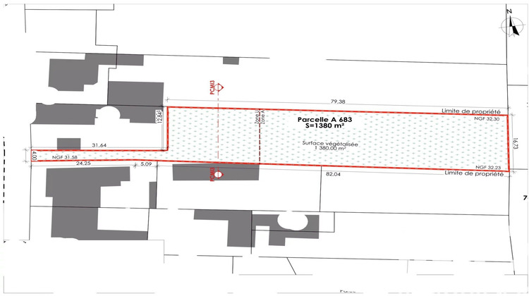 Ma-Cabane - Vente Terrain Faumont, 1380 m²