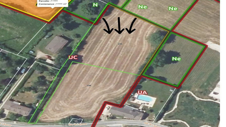 Ma-Cabane - Vente Terrain Faux, 3100 m²