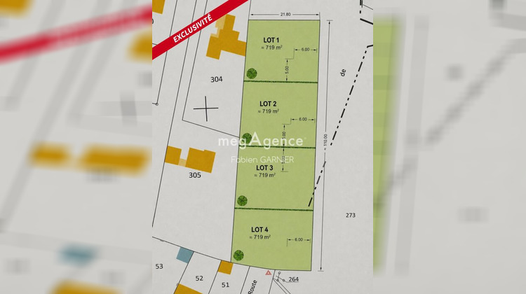 Ma-Cabane - Vente Terrain FAYE D ANJOU, 720 m²