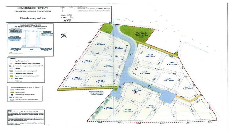Ma-Cabane - Vente Terrain FEYTIAT, 1155 m²