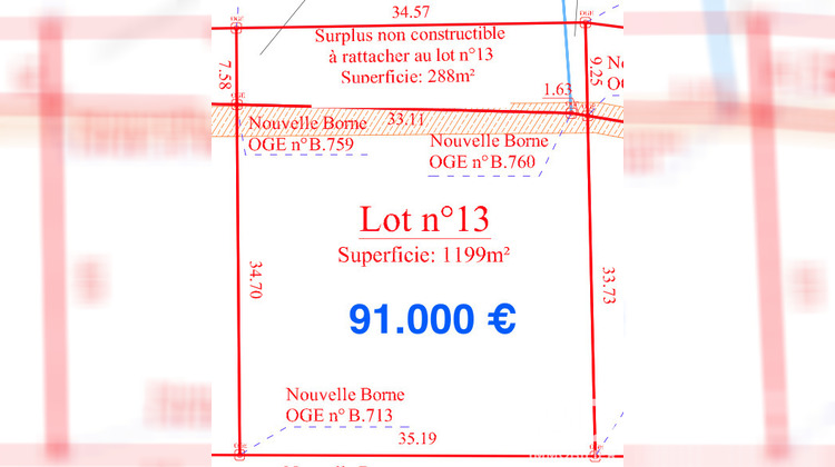 Ma-Cabane - Vente Terrain Feytiat, 1487 m²