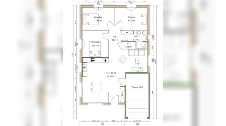 Ma-Cabane - Vente Terrain Firminy, 500 m²