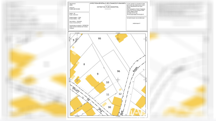 Ma-Cabane - Vente Terrain Flines-Lez-Raches, 720 m²