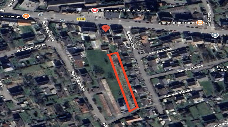 Ma-Cabane - Vente Terrain Florange, 1436 m²