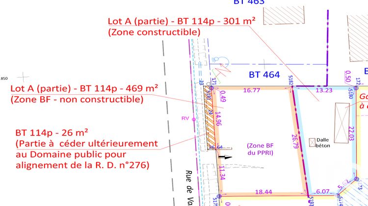 Ma-Cabane - Vente Terrain Fondettes, 770 m²