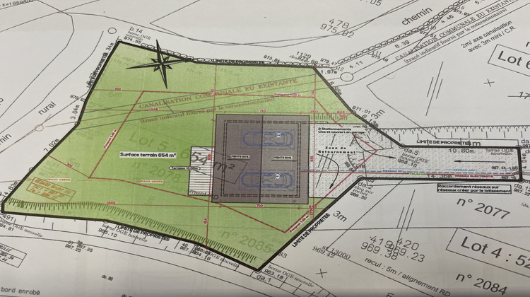 Ma-Cabane - Vente Terrain Fontcouverte-la-Toussuire, 639 m²