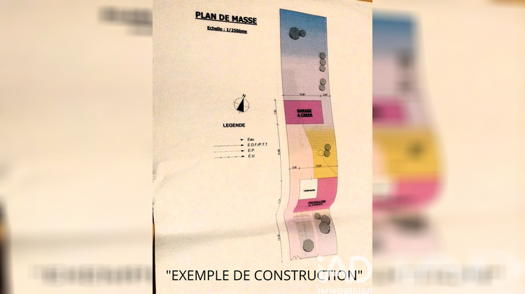 Ma-Cabane - Vente Terrain Fontenay-sur-Loing, 1129 m²