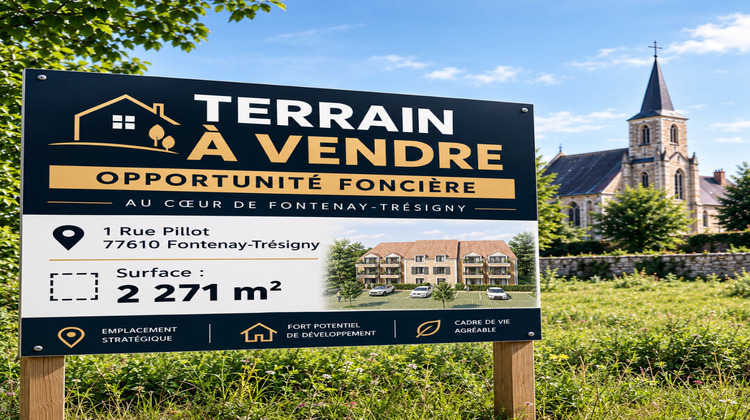 Ma-Cabane - Vente Terrain FONTENAY-TRESIGNY, 2271 m²