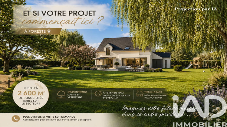 Ma-Cabane - Vente Terrain Foreste, 2600 m²