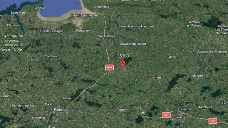 Ma-Cabane - Vente Terrain FOUGERES, 1293 m²