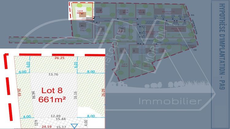 Ma-Cabane - Vente Terrain FRANCHEVILLE, 661 m²