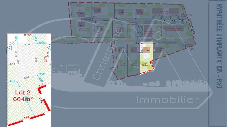 Ma-Cabane - Vente Terrain FRANCHEVILLE, 664 m²
