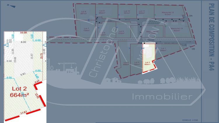 Ma-Cabane - Vente Terrain FRANCHEVILLE, 664 m²
