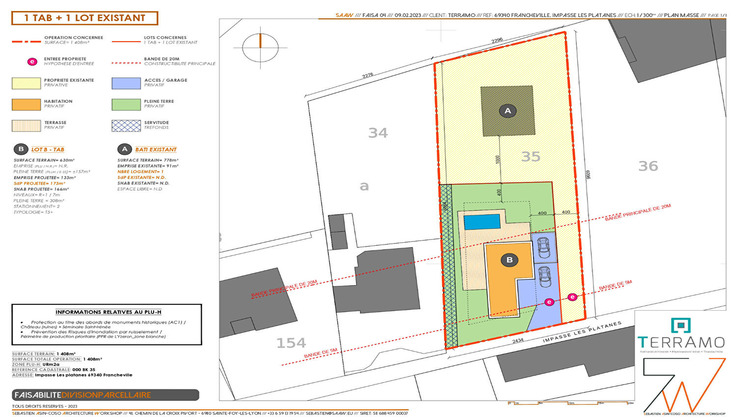 Ma-Cabane - Vente Terrain FRANCHEVILLE, 630 m²