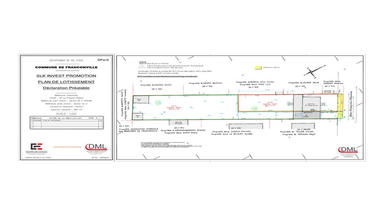 Ma-Cabane - Vente Terrain FRANCONVILLE, 832 m²