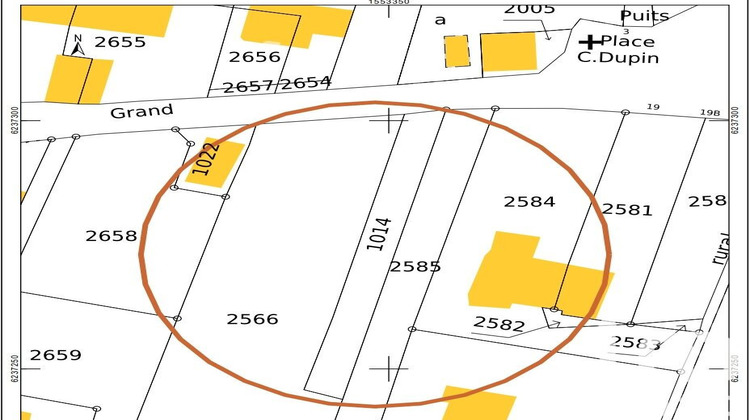 Ma-Cabane - Vente Terrain Francueil, 350 m²