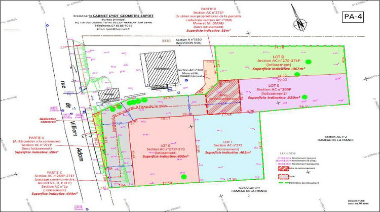 Ma-Cabane - Vente Terrain FREPILLON, 367 m²