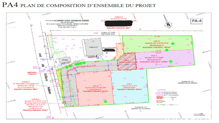 Ma-Cabane - Vente Terrain Frépillon, 402 m²
