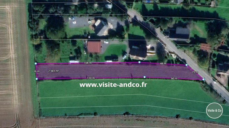 Ma-Cabane - Vente Terrain Fresney-le-Vieux, 2600 m²