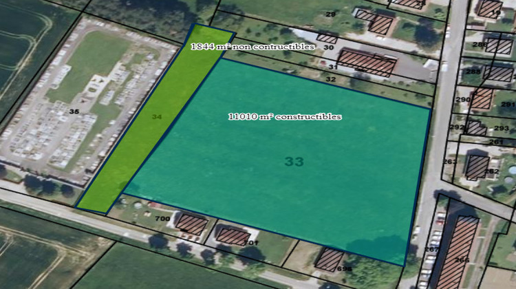 Ma-Cabane - Vente Terrain FRETIGNEY ET VELLOREILLE, 11010 m²