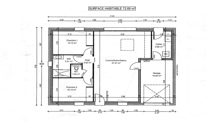 Ma-Cabane - Vente Terrain FROIDFOND, 529 m²
