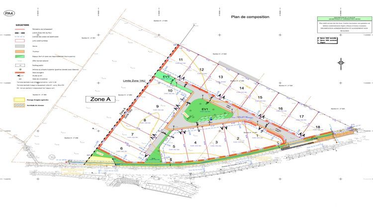 Ma-Cabane - Vente Terrain Fronton, 601 m²