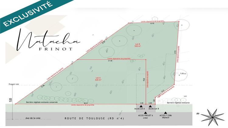 Ma-Cabane - Vente Terrain Fronton, 1150 m²