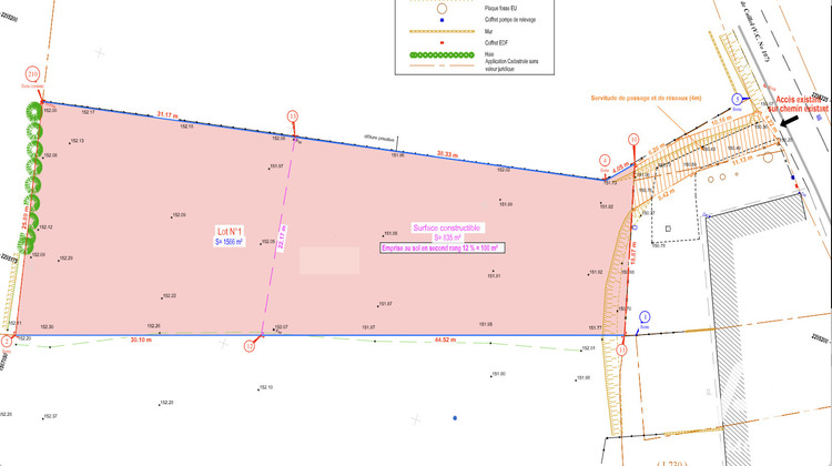 Ma-Cabane - Vente Terrain Fronton, 1500 m²