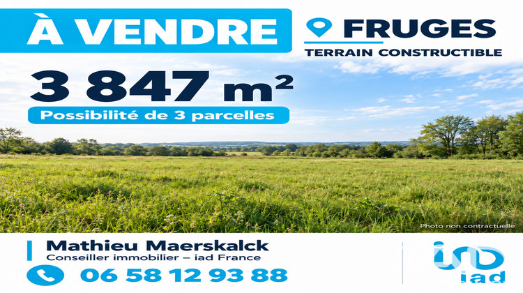 Ma-Cabane - Vente Terrain Fruges, 3847 m²