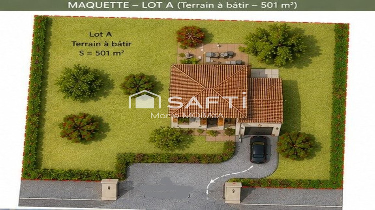 Ma-Cabane - Vente Terrain Galgon, 501 m²