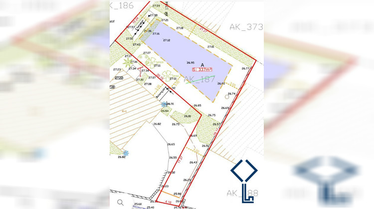 Ma-Cabane - Vente Terrain Gallargues-le-Montueux, 359 m²