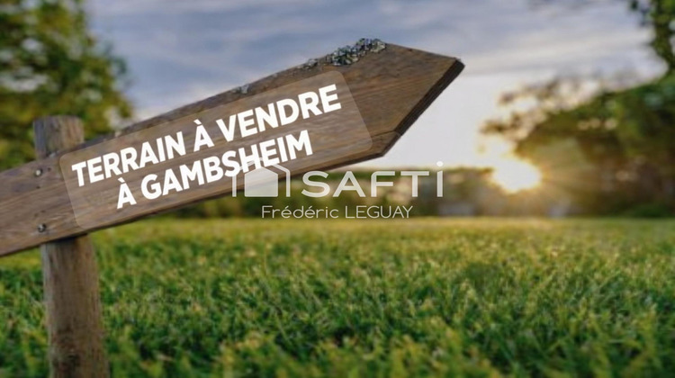 Ma-Cabane - Vente Terrain Gambsheim, 1040 m²