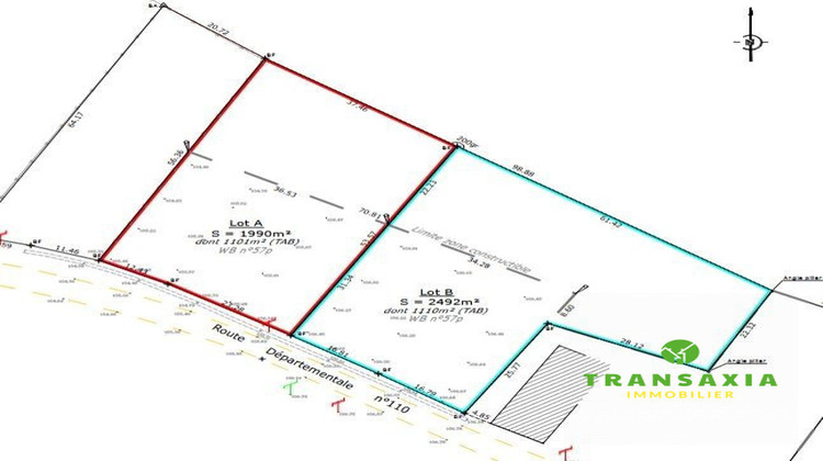Ma-Cabane - Vente Terrain Gans, 1990 m²