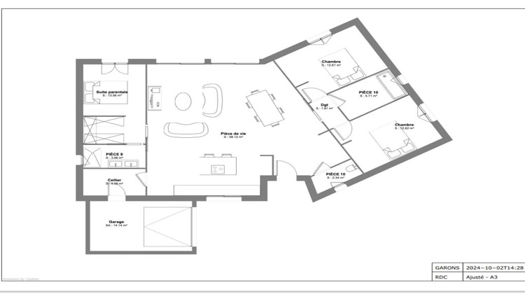 Ma-Cabane - Vente Terrain GARONS, 659 m²