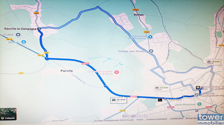 Ma-Cabane - Vente Terrain Gauville-la-Campagne, 902 m²