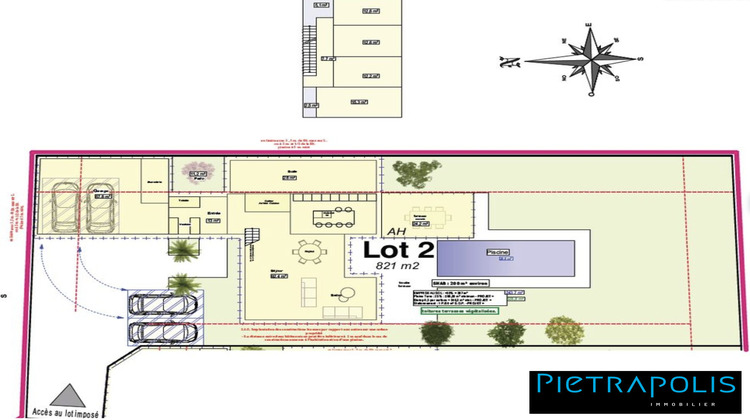 Ma-Cabane - Vente Terrain Genas, 821 m²