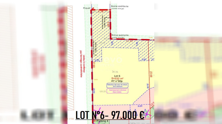 Ma-Cabane - Vente Terrain GENESTON, 798 m²