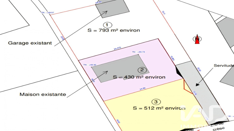 Ma-Cabane - Vente Terrain Gétigné, 793 m²